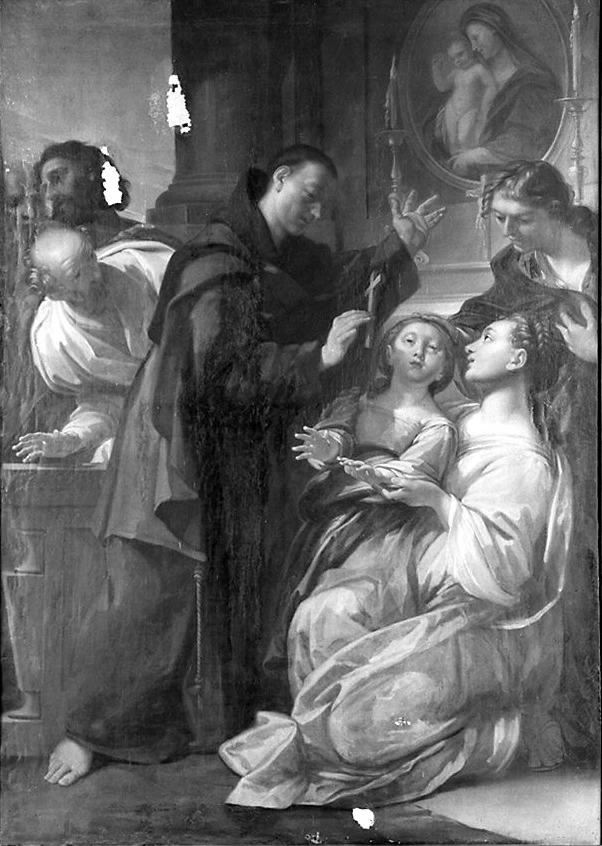 Beato Salvatore da Orta libera un'ossessa dal demonio - Firenze